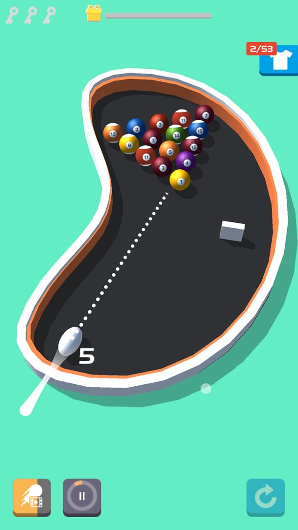 愤怒的小球游戏截图