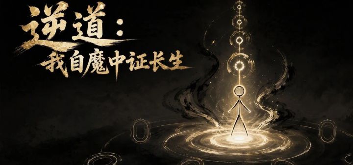 逆道:我自魔中证长生 封面