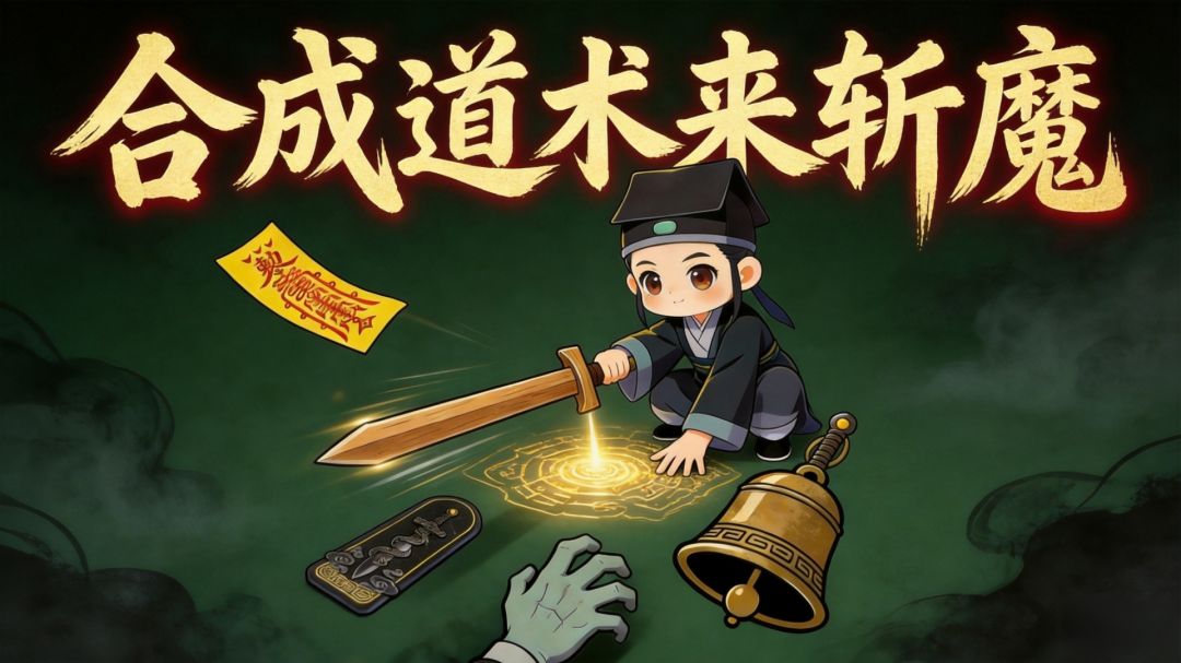 合成道术来斩魔游戏截图