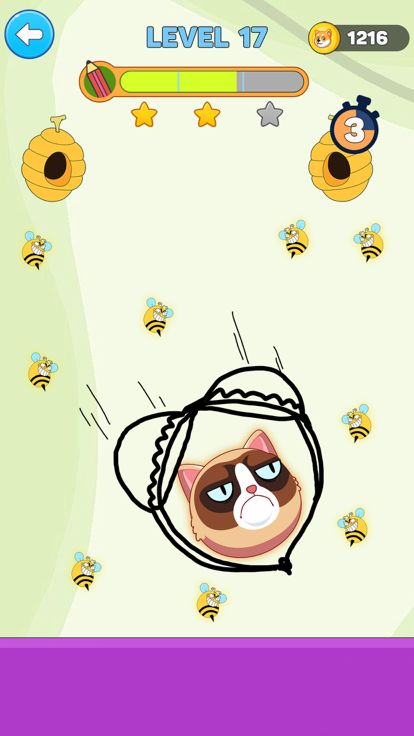 Save The Dogi - Dog Bee Draw游戏截图