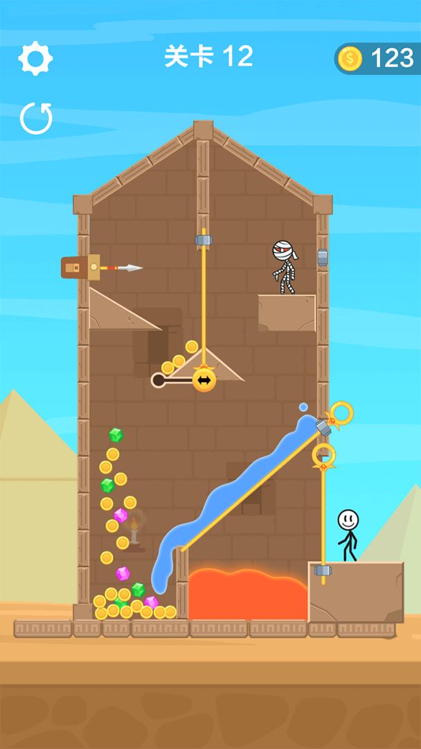 救救火柴人游戏截图