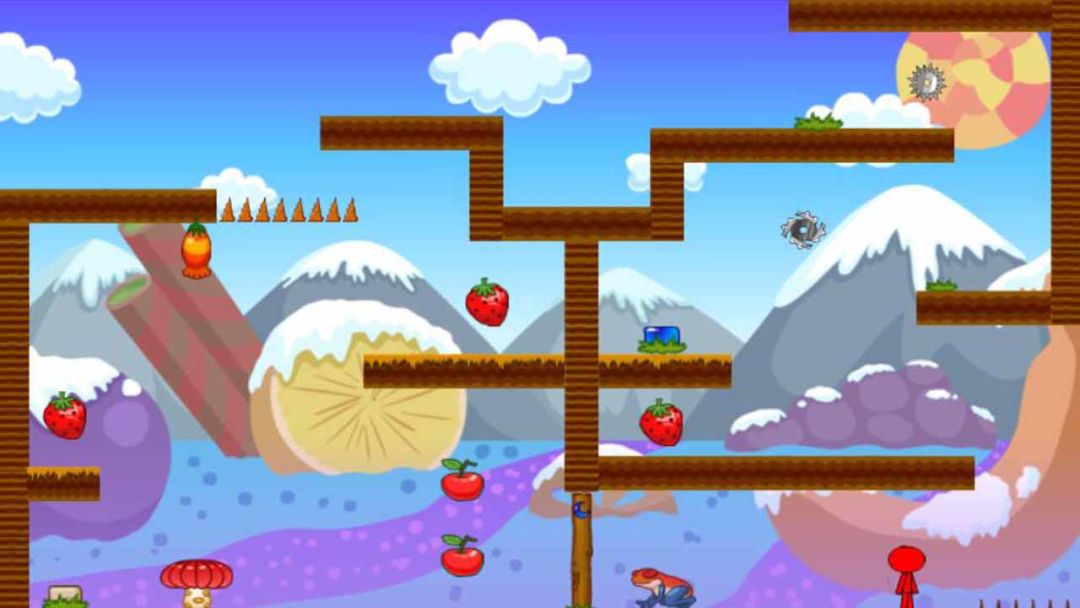 冰火人勇闯雪山A游戏截图