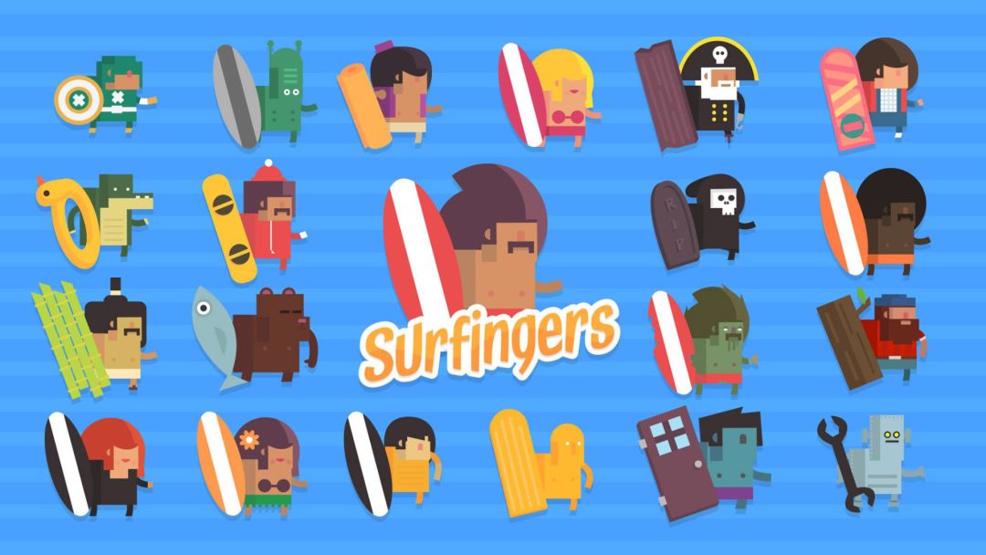 Surfingers游戏截图