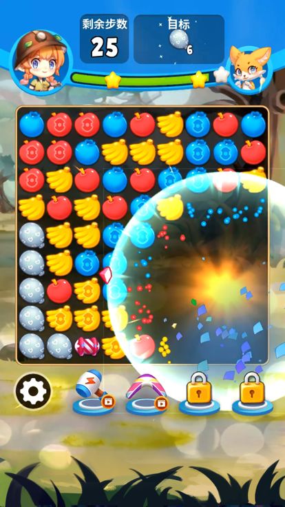梦幻动物园：消消乐游戏截图