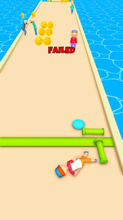 Frisbee Run游戏截图