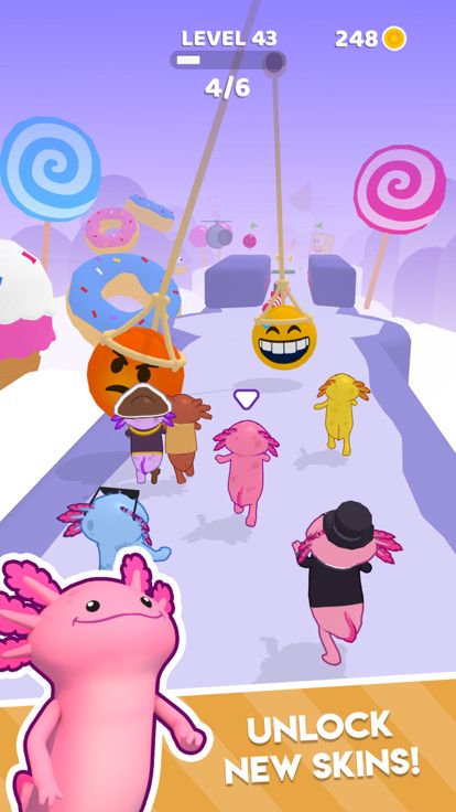 Axolotl Stars游戏截图