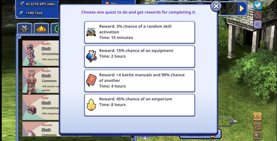 Ragnarok Clicker游戏截图