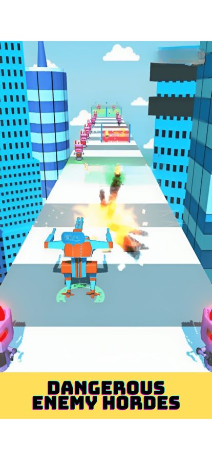 Mech Run- Robot War游戏截图