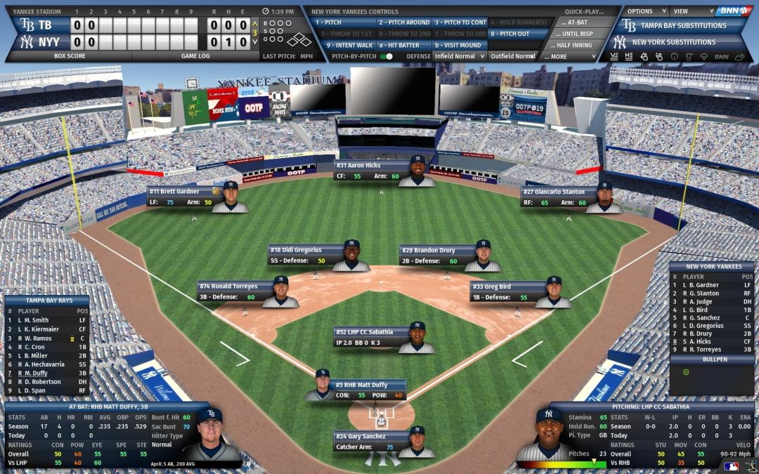 Out of the Park Baseball 19游戏截图