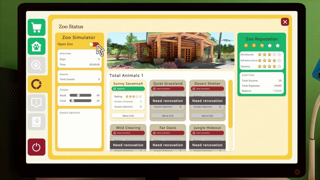 Zoo Simulator: Prologue游戏截图