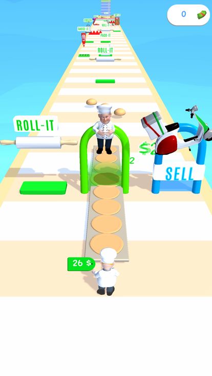Pizza Runner 3D游戏截图
