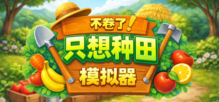 不卷了！只想种田模拟器 封面
