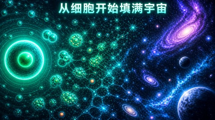 从细胞开始填满宇宙 封面