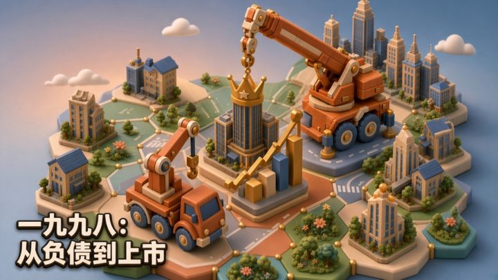 一九九八:从负债到上市 封面