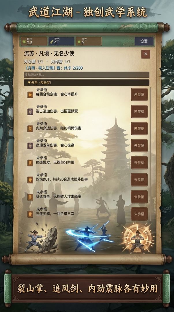 武道·江湖游戏截图