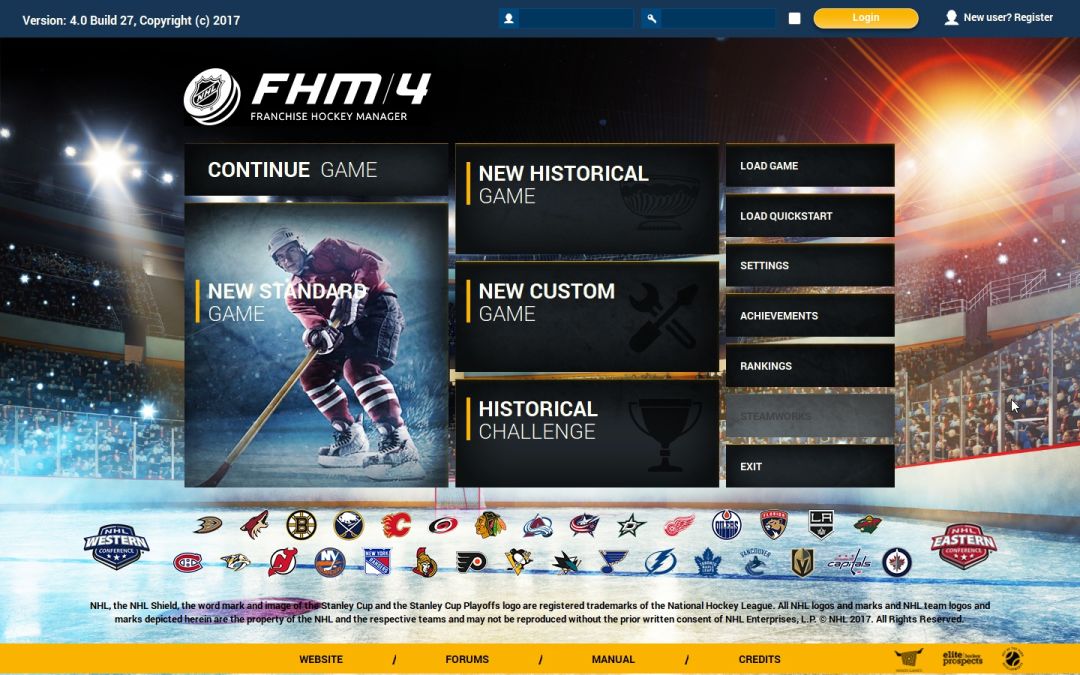 Franchise Hockey Manager 4游戏截图