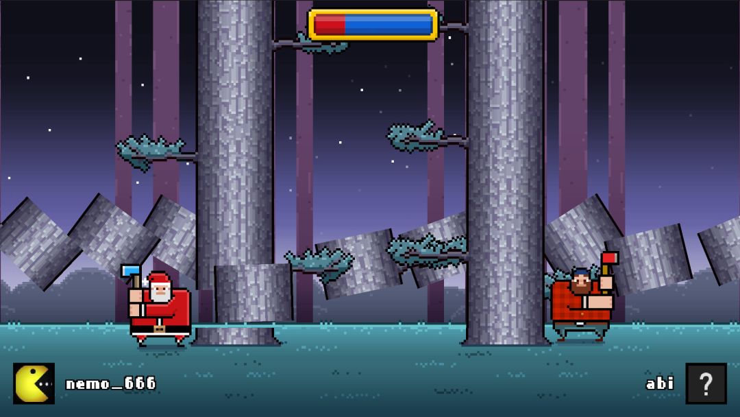 Timberman游戏截图