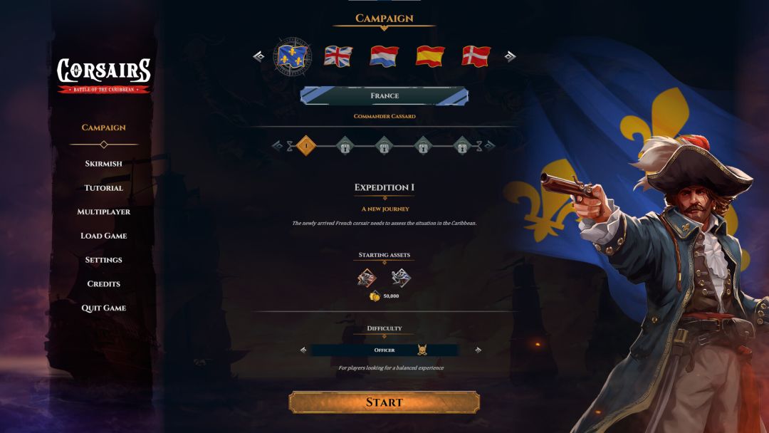 海盗:加勒比海战 Corsairs - Battle of the Caribbean游戏截图