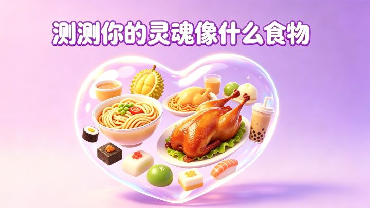测测你的灵魂像什么食物 封面