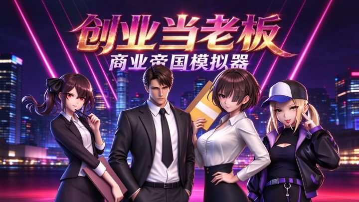创业当老板：商业帝国模拟器 封面