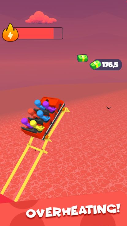 Roller Coaster Rush 3D游戏截图
