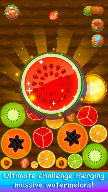 合成大西瓜 - 森林水果合并大挑战游戏截图