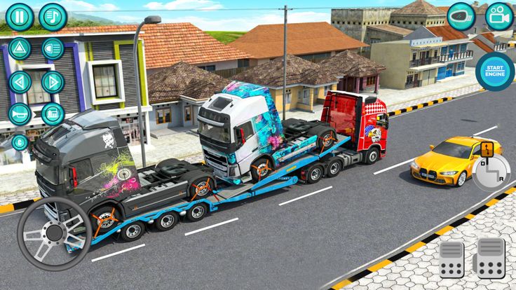汽车运输车卡车司机游戏截图
