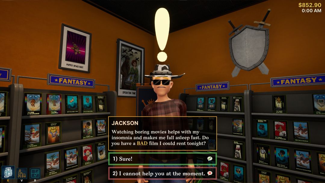 Retro Rewind - Video Store Simulator游戏截图