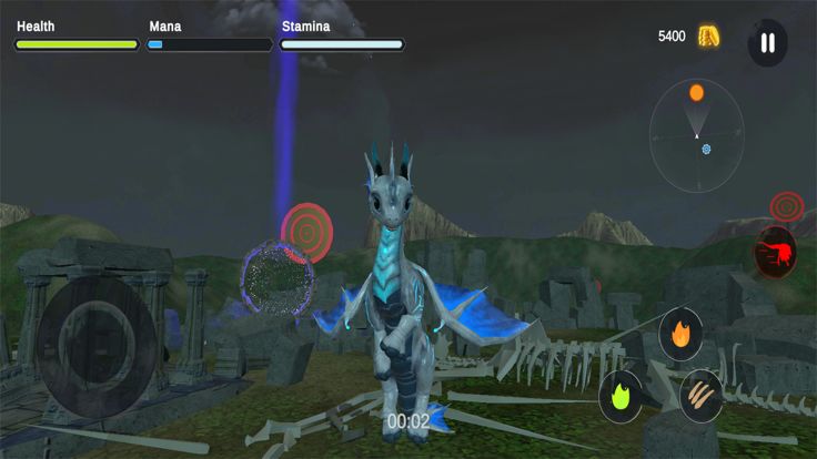 Dragon Simulator: Ice & Fire游戏截图