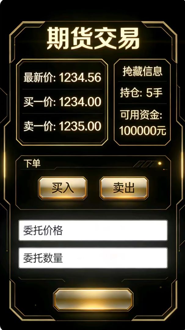 模拟股票基金游戏截图