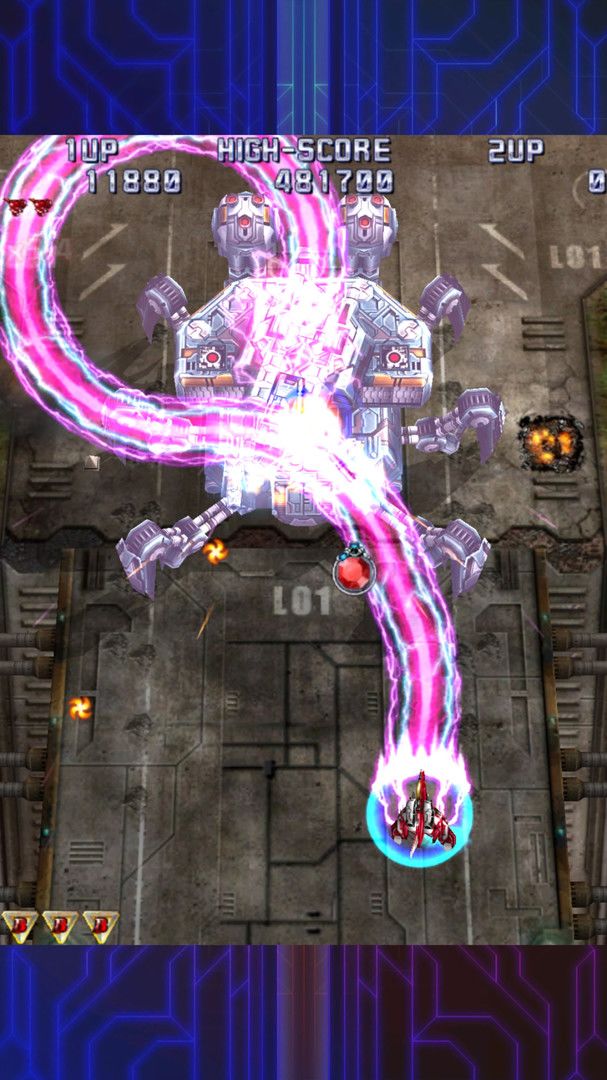 Raiden IV x MIKADO remix游戏截图