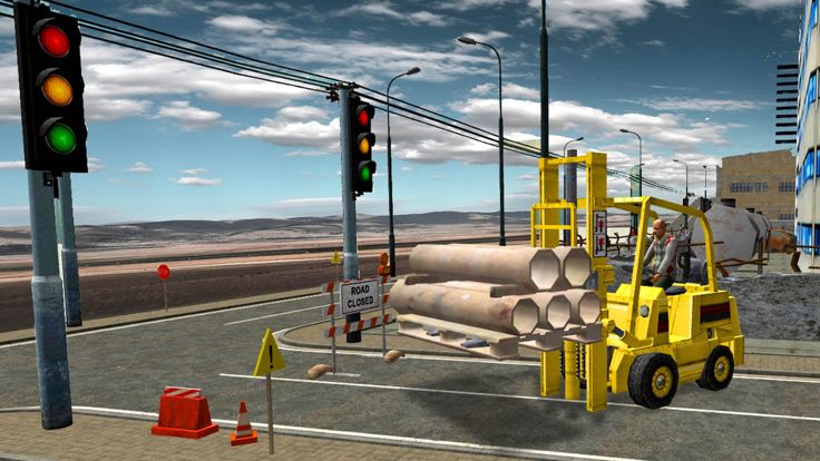 叉车模拟器 - 大型叉车模拟游戏截图