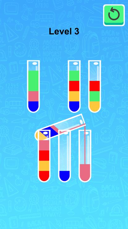 Stacky Water 3D - Sort Master游戏截图