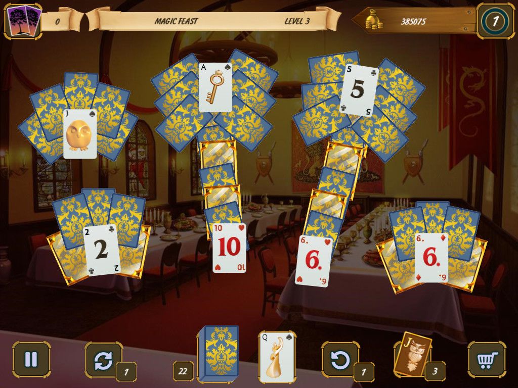 Mystery Solitaire. Dreamcatcher游戏截图
