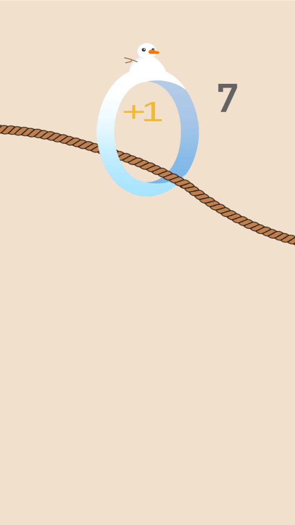 跳动的圆圈游戏截图