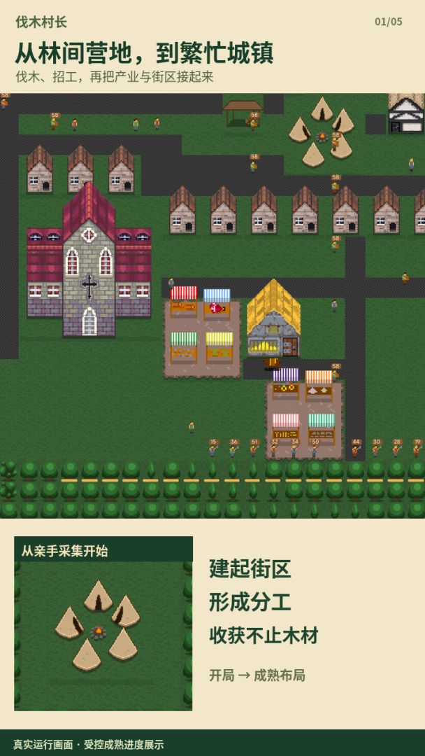 伐木村长游戏截图