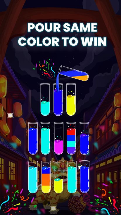 Water Sort - Brain Puzzle Game游戏截图