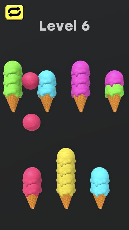 Ice Cream Sort游戏截图