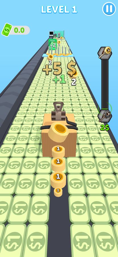 Tape Gun Run游戏截图