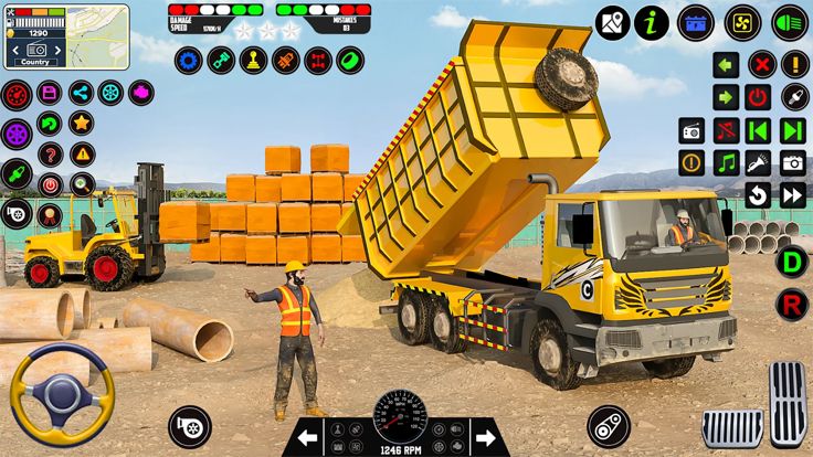 Heavy Excavator : JCB Games 3D游戏截图