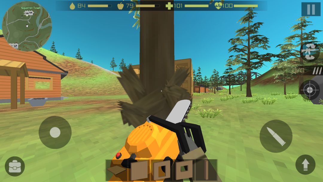 僵尸猎人:像素生存游戏截图