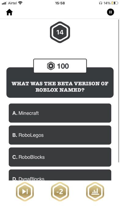 ROBUX - Quiz For Roblox游戏截图