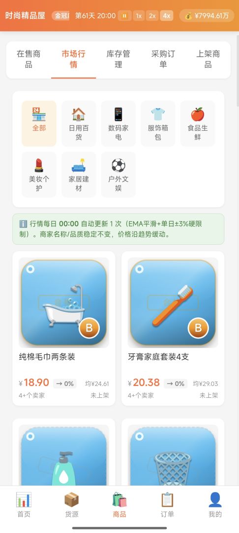 电商经营模拟器游戏截图