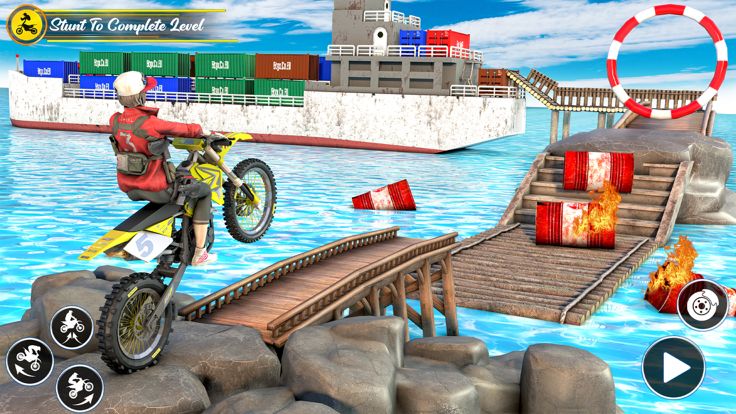Bike Stunt Racing: Stunt Games游戏截图