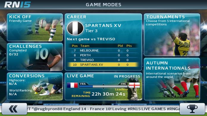 Rugby Nations 15游戏截图