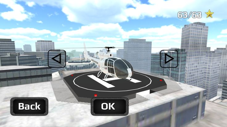 Police Helicopter Simulator: City Flying游戏截图