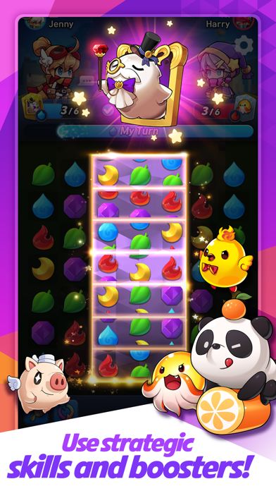 WIND Runner : Puzzle Match游戏截图