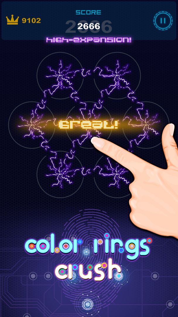 Color Rings Crush游戏截图