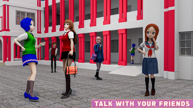 动漫女高中生的生活游戏截图