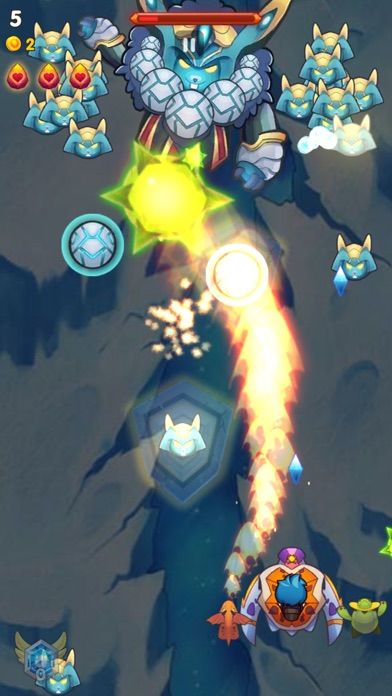 Sky Champ (天尺): 怪物弹珠 - 街机射击游戏游戏截图